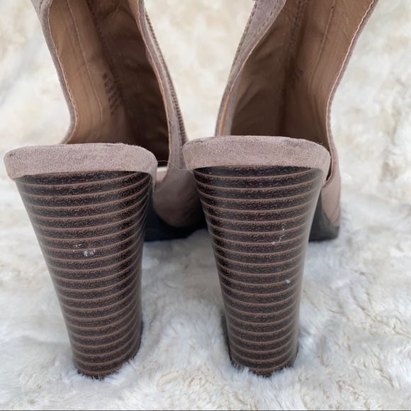 Report Potts Heels Open Toe Zip heel booties size 11 - Picture 8 of 8